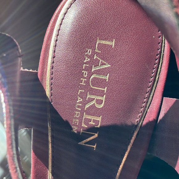 Ralph Lauren Fabia summer heels - Picture 4 of 6